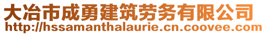 大冶市成勇建筑勞務(wù)有限公司