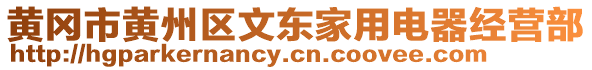 黃岡市黃州區(qū)文東家用電器經(jīng)營部