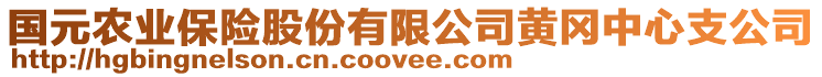 國元農(nóng)業(yè)保險股份有限公司黃岡中心支公司