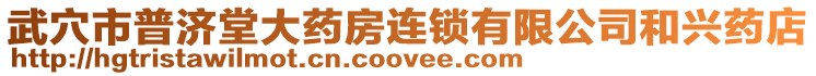 武穴市普濟堂大藥房連鎖有限公司和興藥店