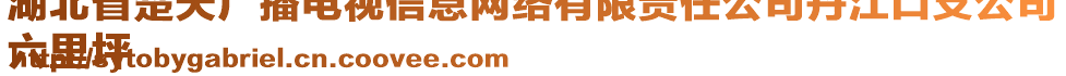 湖北省楚天廣播電視信息網(wǎng)絡(luò)有限責(zé)任公司丹江口支公司
六里坪