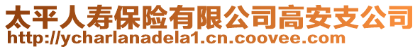 太平人壽保險有限公司高安支公司