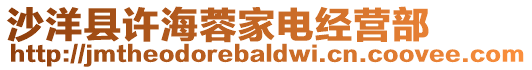 沙洋縣許海蓉家電經營部