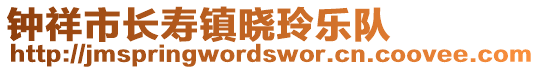 鐘祥市長(zhǎng)壽鎮(zhèn)曉玲樂(lè)隊(duì)