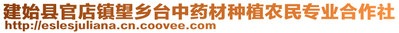 建始縣官店鎮(zhèn)望鄉(xiāng)臺中藥材種植農(nóng)民專業(yè)合作社