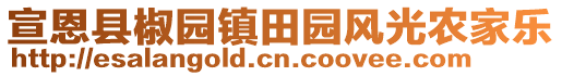 宣恩縣椒園鎮(zhèn)田園風(fēng)光農(nóng)家樂