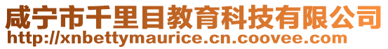 咸寧市千里目教育科技有限公司