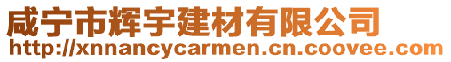 咸寧市輝宇建材有限公司