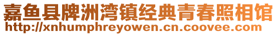 嘉魚(yú)縣牌洲灣鎮(zhèn)經(jīng)典青春照相館