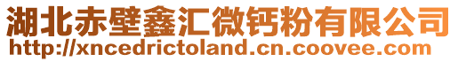 湖北赤壁鑫匯微鈣粉有限公司