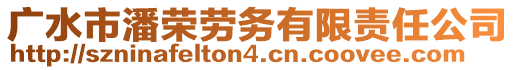 廣水市潘榮勞務(wù)有限責(zé)任公司