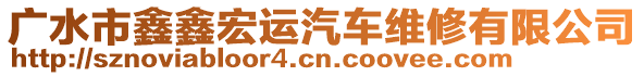 廣水市鑫鑫宏運汽車維修有限公司