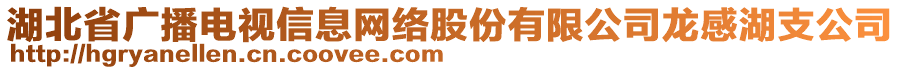 湖北省广播电视信息网络股份有限公司龙感湖支公司