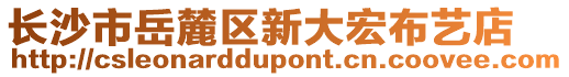 長沙市岳麓區(qū)新大宏布藝店