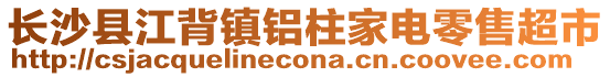 長沙縣江背鎮(zhèn)鋁柱家電零售超市