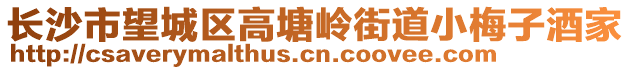 長(zhǎng)沙市望城區(qū)高塘嶺街道小梅子酒家