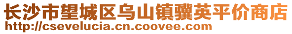 長(zhǎng)沙市望城區(qū)烏山鎮(zhèn)驥英平價(jià)商店