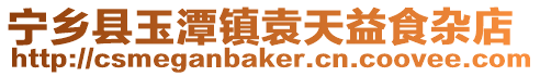 寧鄉(xiāng)縣玉潭鎮(zhèn)袁天益食雜店