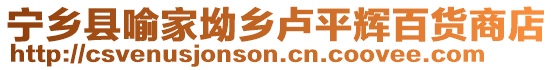 寧鄉(xiāng)縣喻家坳鄉(xiāng)盧平輝百貨商店