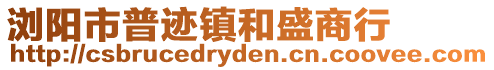 瀏陽市普跡鎮(zhèn)和盛商行