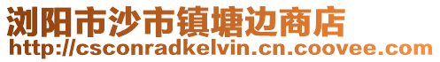瀏陽市沙市鎮(zhèn)塘邊商店