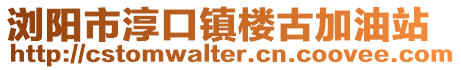 瀏陽市淳口鎮樓古加油站
