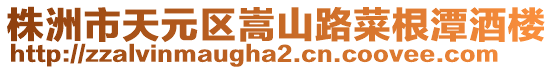 株洲市天元區(qū)嵩山路菜根潭酒樓