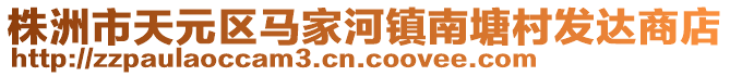 株洲市天元区马家河镇南塘村发达商店