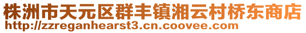 株洲市天元区群丰镇湘云村桥东商店