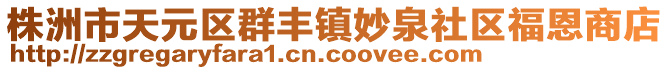 株洲市天元区群丰镇妙泉社区福恩商店