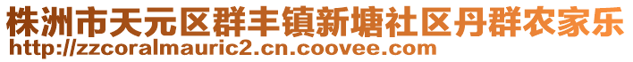 株洲市天元区群丰镇新塘社区丹群农家乐