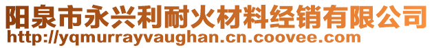 阳泉市永兴利耐火材料经销有限公司