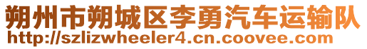 朔州市朔城區(qū)李勇汽車運(yùn)輸隊(duì)