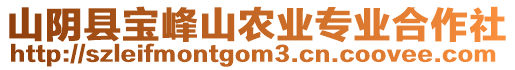 山陰縣寶峰山農(nóng)業(yè)專業(yè)合作社