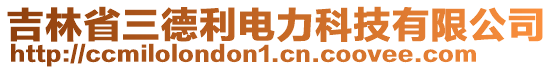 吉林省三德利電力科技有限公司