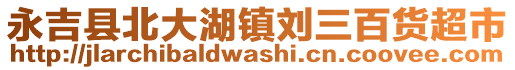 永吉縣北大湖鎮劉三百貨超市