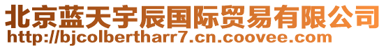 北京藍(lán)天宇辰國(guó)際貿(mào)易有限公司