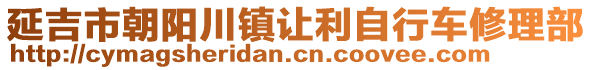 延吉市朝陽川鎮(zhèn)讓利自行車修理部