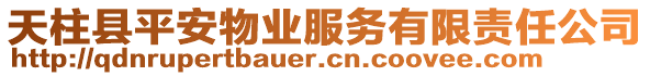 天柱縣平安物業(yè)服務(wù)有限責(zé)任公司