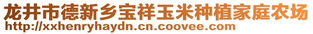 龍井市德新鄉(xiāng)寶祥玉米種植家庭農(nóng)場