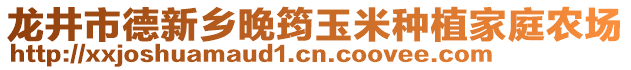 龍井市德新鄉(xiāng)晚筠玉米種植家庭農場