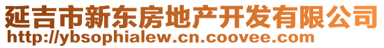 延吉市新東房地產(chǎn)開發(fā)有限公司