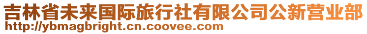 吉林省未來(lái)國(guó)際旅行社有限公司公新?tīng)I(yíng)業(yè)部