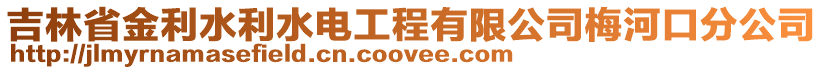 吉林省金利水利水電工程有限公司梅河口分公司