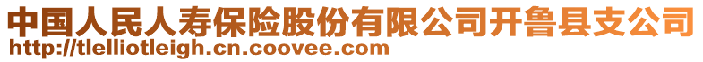 中国人民人寿保险股份有限公司开鲁县支公司