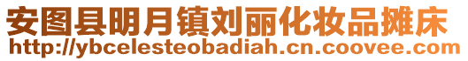 安圖縣明月鎮劉麗化妝品攤床