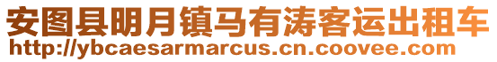 安圖縣明月鎮(zhèn)馬有濤客運(yùn)出租車