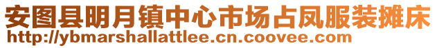 安圖縣明月鎮中心市場占鳳服裝攤床