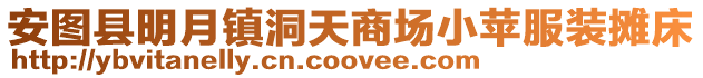 安圖縣明月鎮洞天商場小蘋服裝攤床