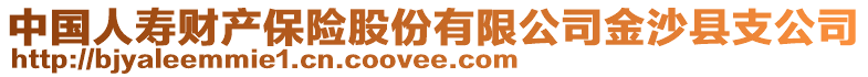 中國(guó)人壽財(cái)產(chǎn)保險(xiǎn)股份有限公司金沙縣支公司